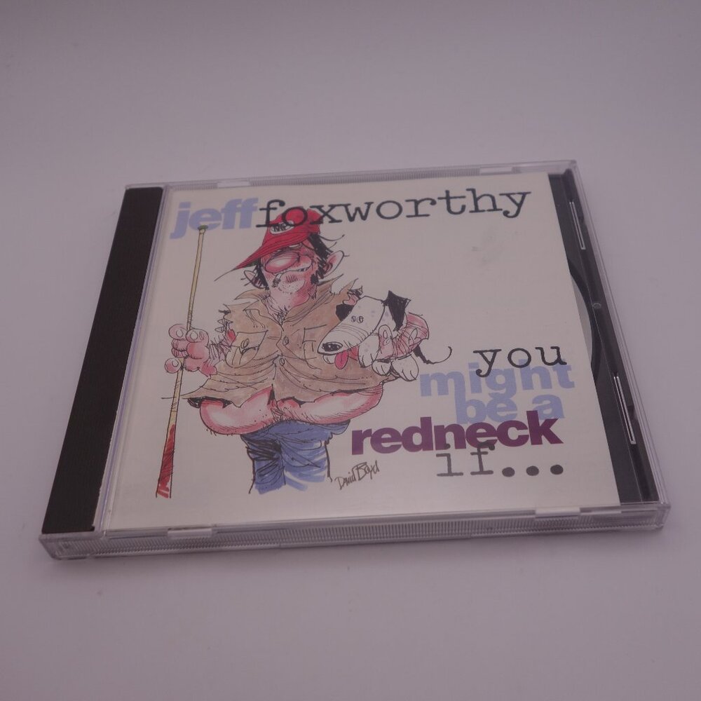 Vintage Warner Bros. Jeff Foxworthy you might be a redneck if... 9 45314-2 CD